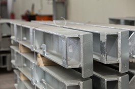 Konstrukcje stalowe - ramy wykonane ze stali