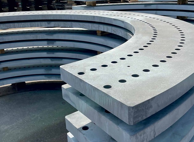 Płyty oporowe dla branży energii wiatrowej