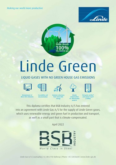 Linde Zielony Dyplom 2022 BSB