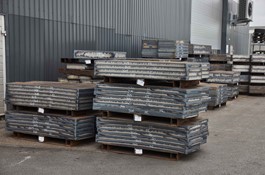 Zabezpieczenie dostawy na kołnierzach stalowych